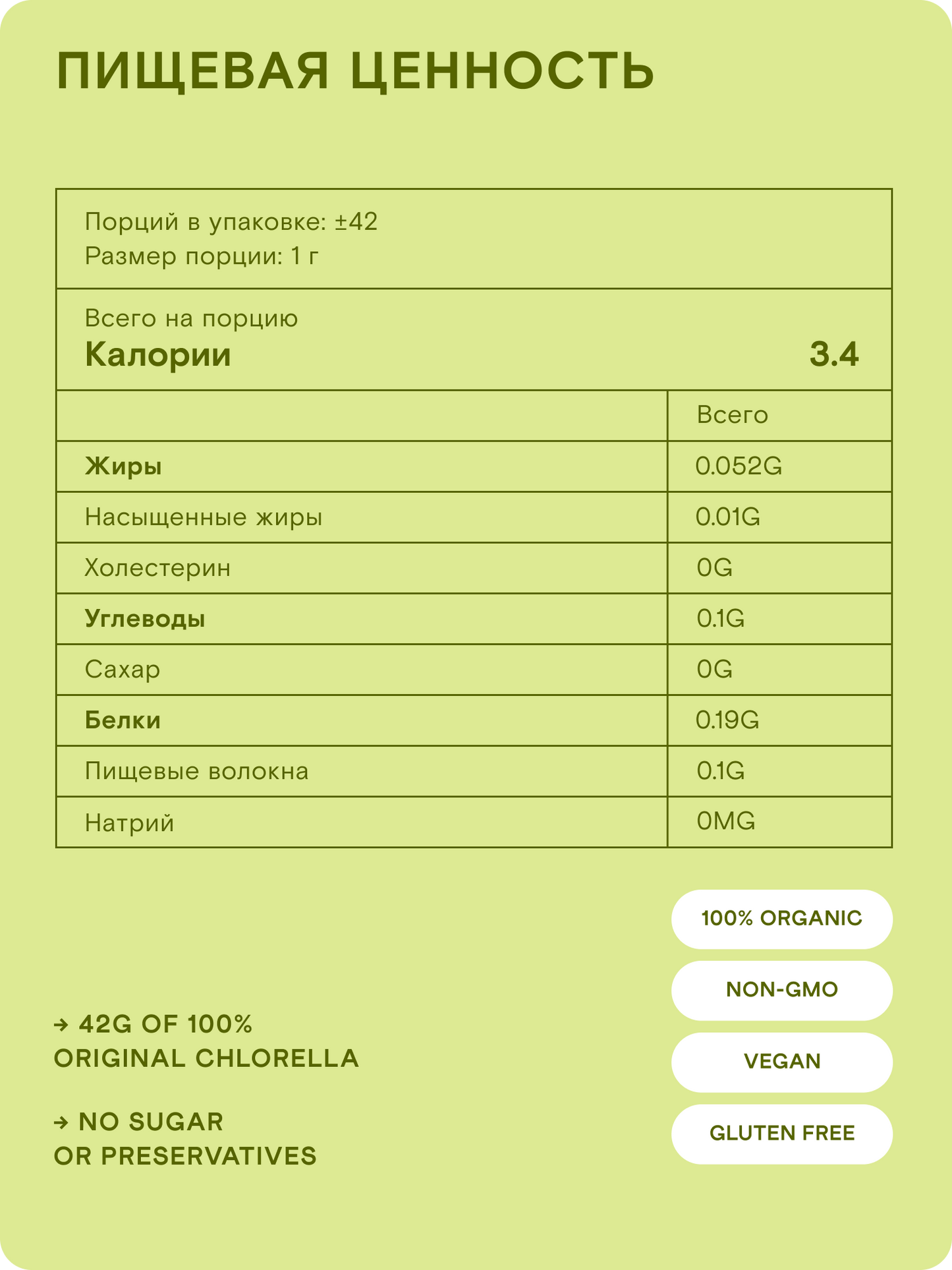 Хлорелла Chikugo CK-5 (микропудра) — Япония